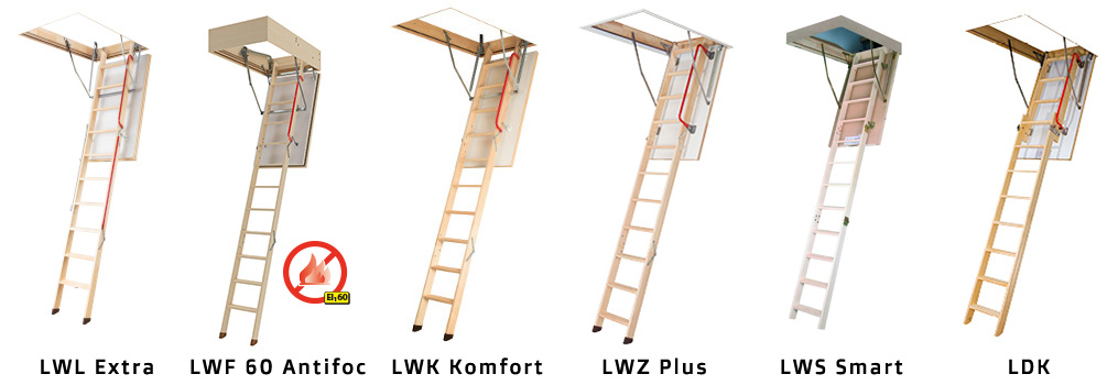Scari modulare din lemn pentru acces pod